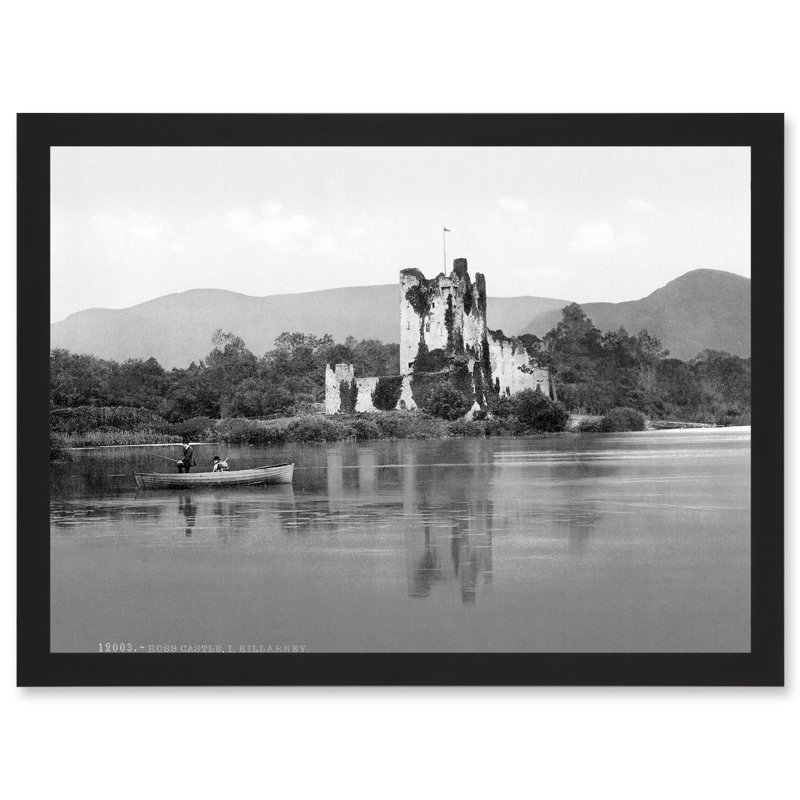 Ross Castle Killarney Kerry Scenic Ireland - Single Picture Frame Print