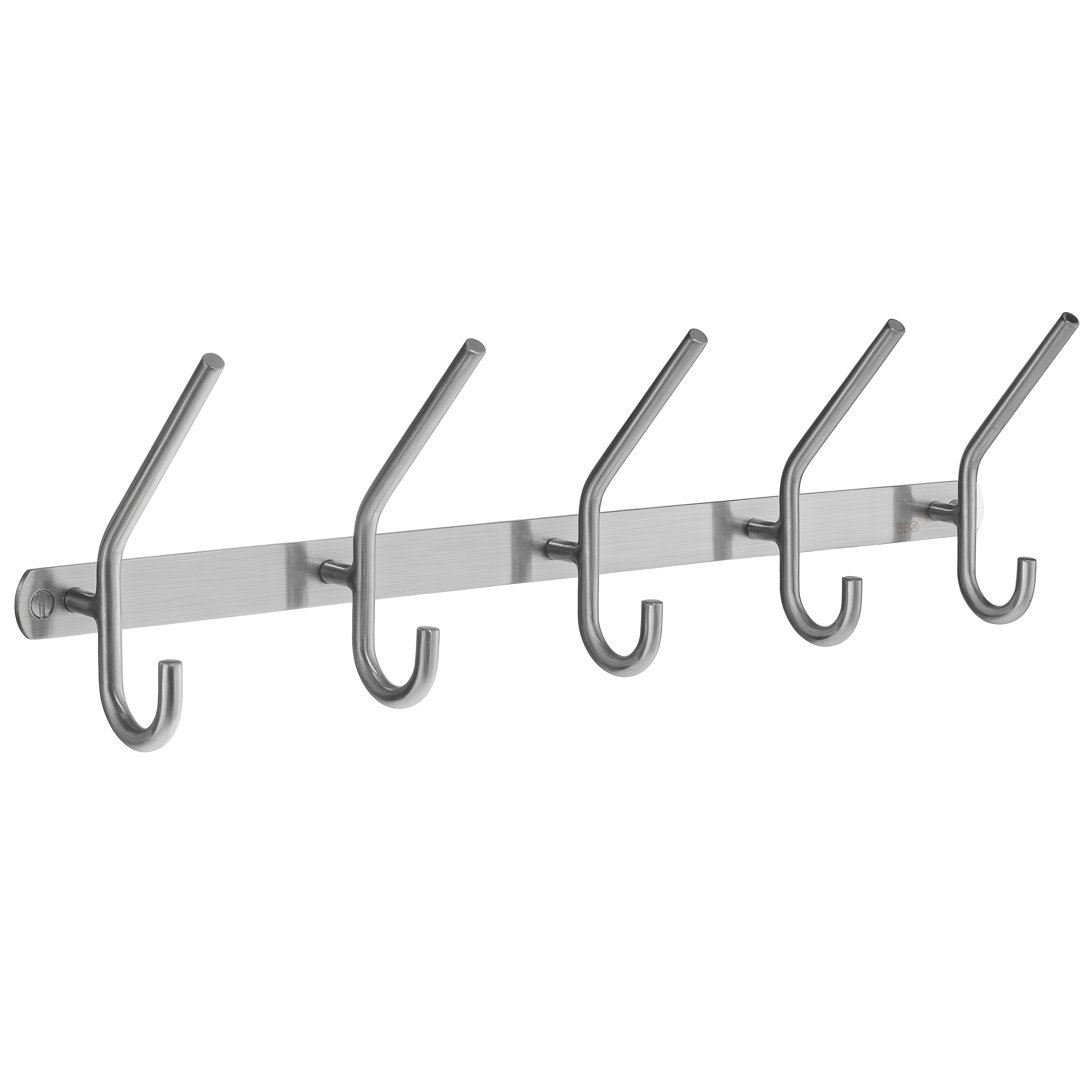 Levick Steel Wall 1 - Hook Wall Mounted Coat Rack Charlton Home®
