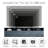 94.5''W Large Splicing TV Stand for 75/85/95 Inch TV with Large Storage, Gray Modern Wooden Entertainment Center Media Console with Open Display Shelves and Cabinet for Living Room and Bedroom-1692597905-1691885022