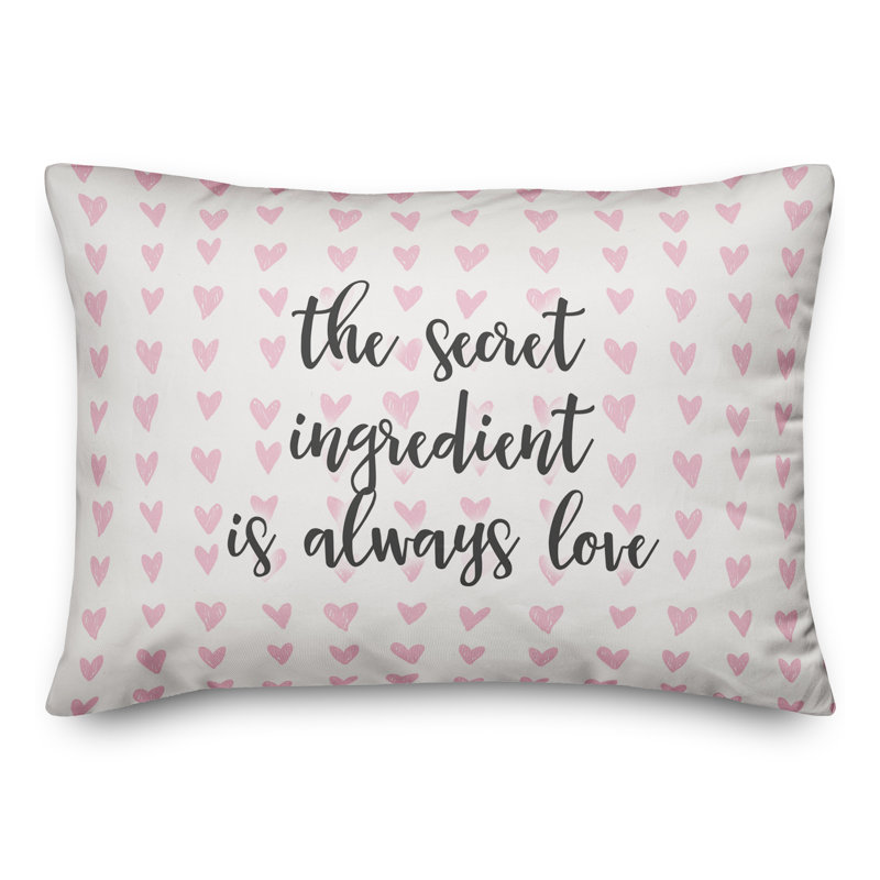  Coussin The Secret Ingredient EST Always Love