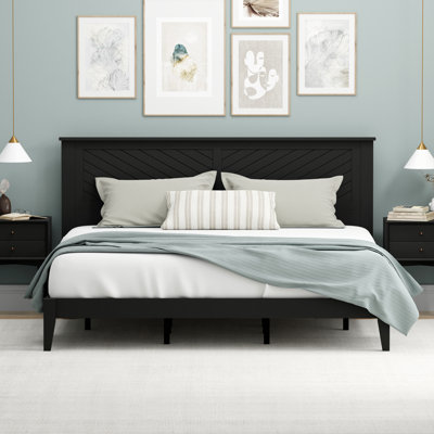 Palmdale Solid Wood Platform Bed
