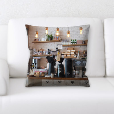 Microsuede Throw Pillow