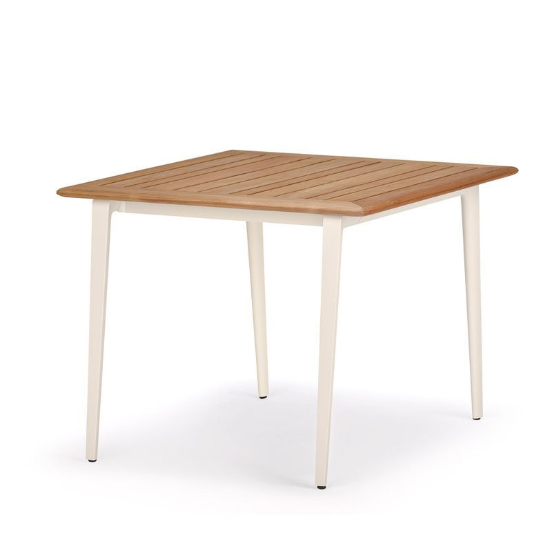 WA Outdoor Square Dining Table, Teak, Lipari