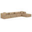 Canapé modulaire en similicuir 5 pièces-94884283