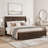 Solid Wood High Headboard Sleigh Bed with 64" Storage Space-1839218946-1839219068