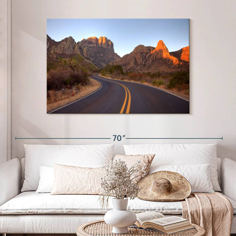 Mehar Texas Mountain Road, H 32 po x l 48 po