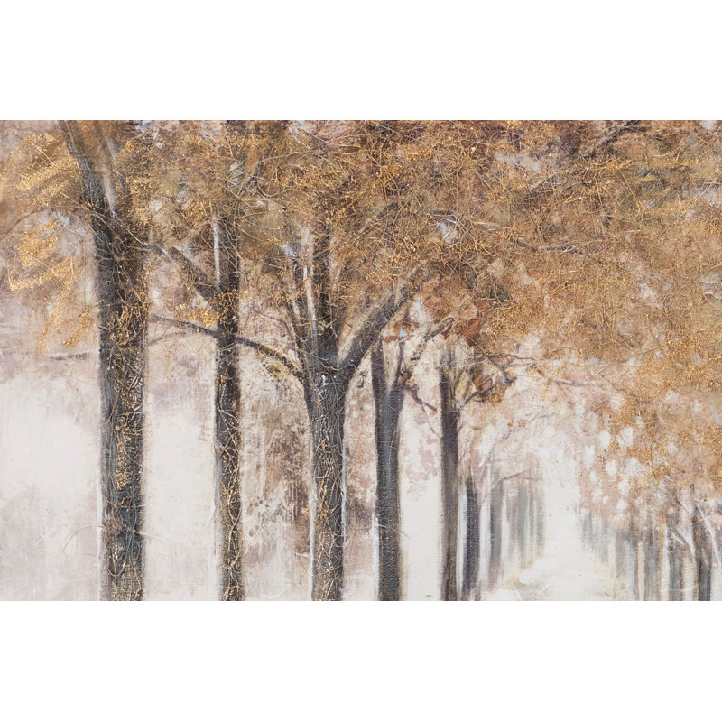 Avenue of Dreams Hand Painted Acrylic Painting