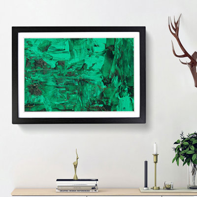 Abstract Art Painting Vol.182 by S.Johnson - Framed Print