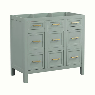 Meuble-lavabo 36 po avec armoire, sans lavabo