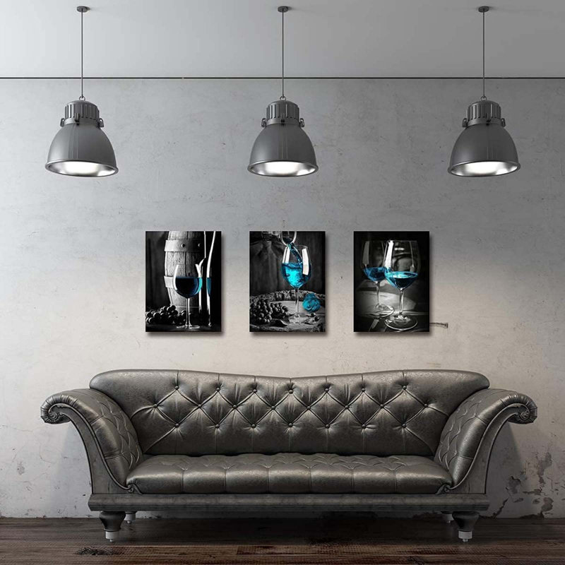 3 Piece Wrapped Canvas Wall Art
