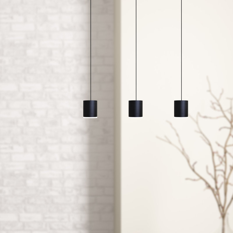 Andromedae 3 - Light Kitchen Island Pendant, Black