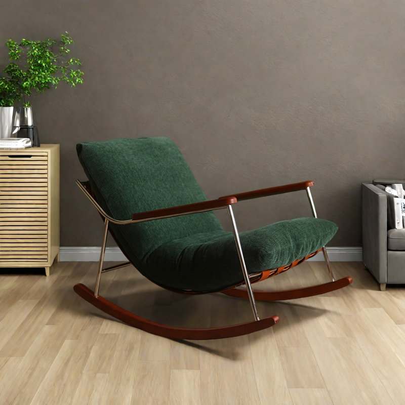 Down feather ergonomic chair, Green