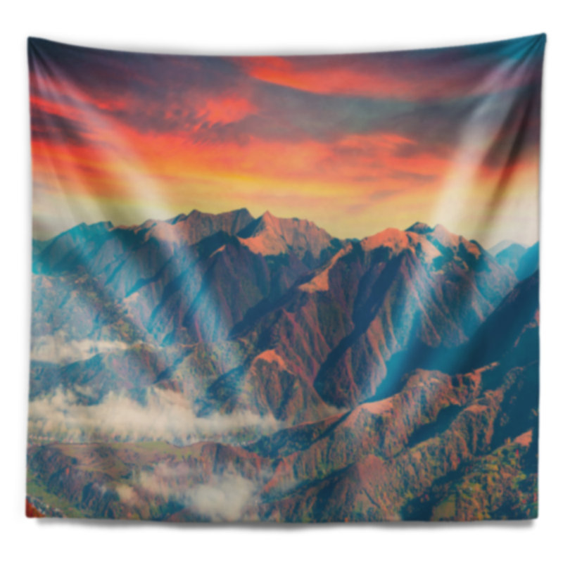 Polyester Tapestry, 50" H x 60" W