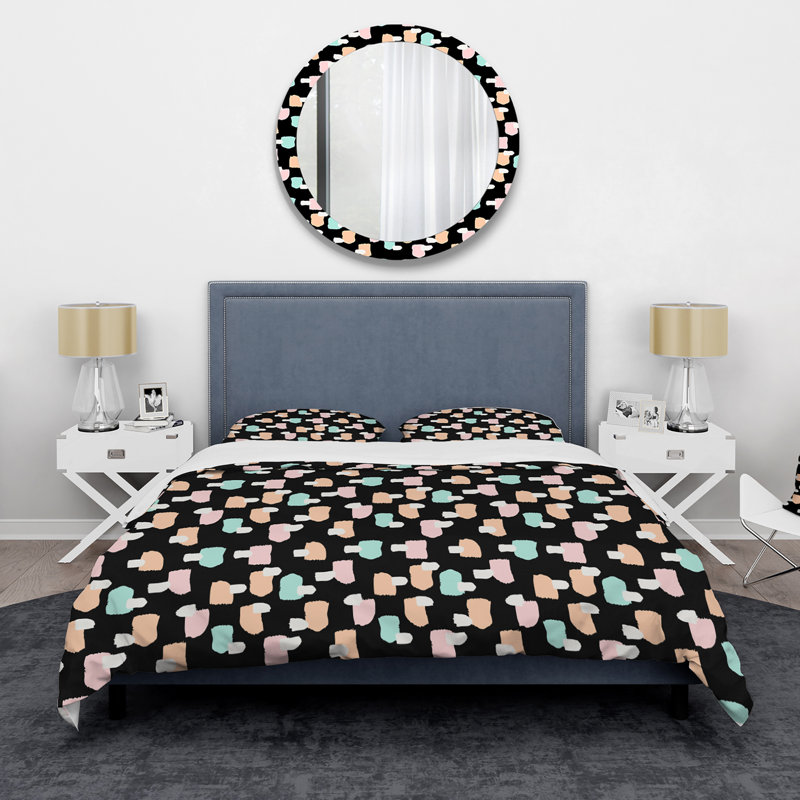 Ensemble de housse de couette en microfibre 3 pièces, Housse de couette très grand + 2 très grandes ta
