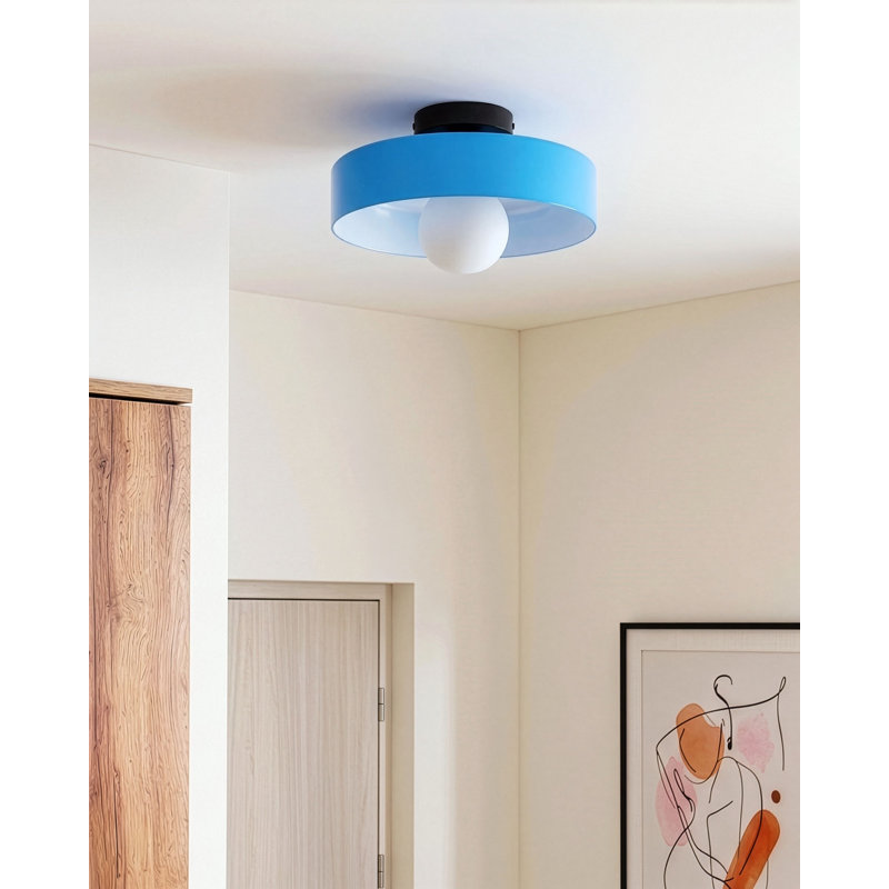 Beamon Glass Flush Mount