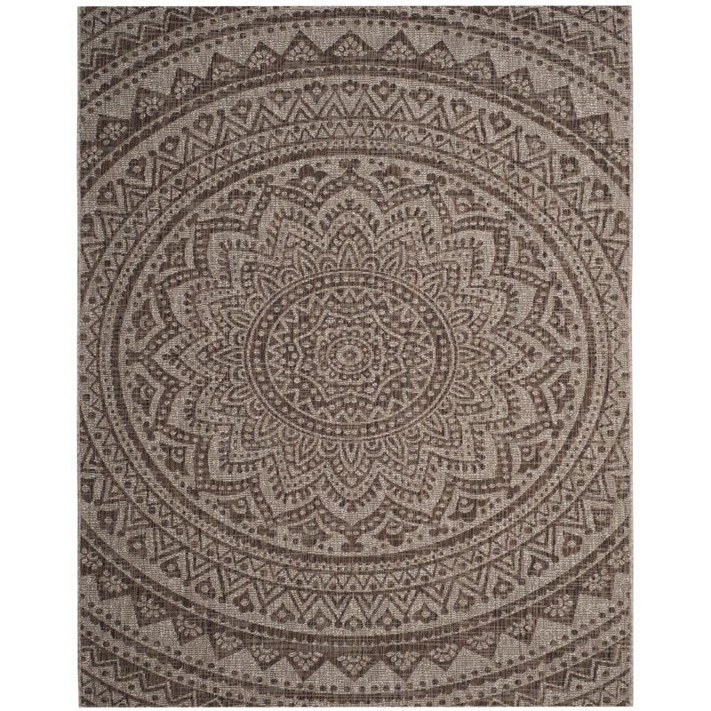 Atlanta Rectangle Hand Woven Indoor / Outdoor Area Rug, Rectangle 61 x 109 cm