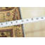 Tapis oriental géométrique en laine noué à la main bleu / beige / rouge 9 pi 11 po x 13 pi 5 po Kazak