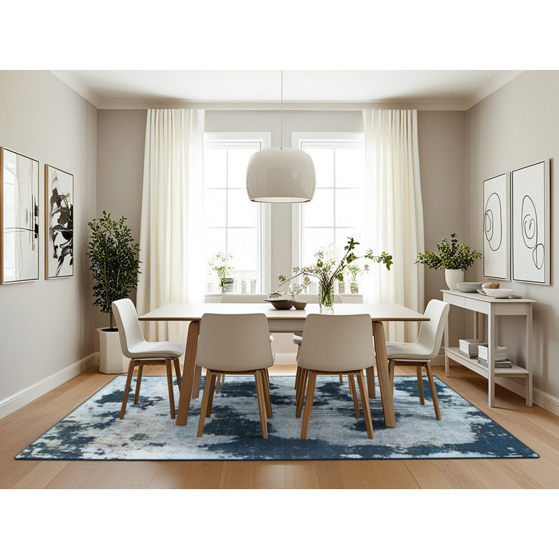 Tapis abstrait moderne 905, Rectangle 7 pi x 10 pi