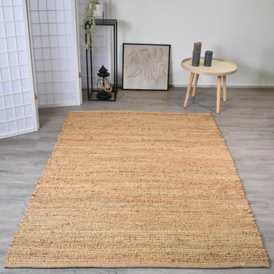 Timmie Solid Colour Hand Woven Area Rug