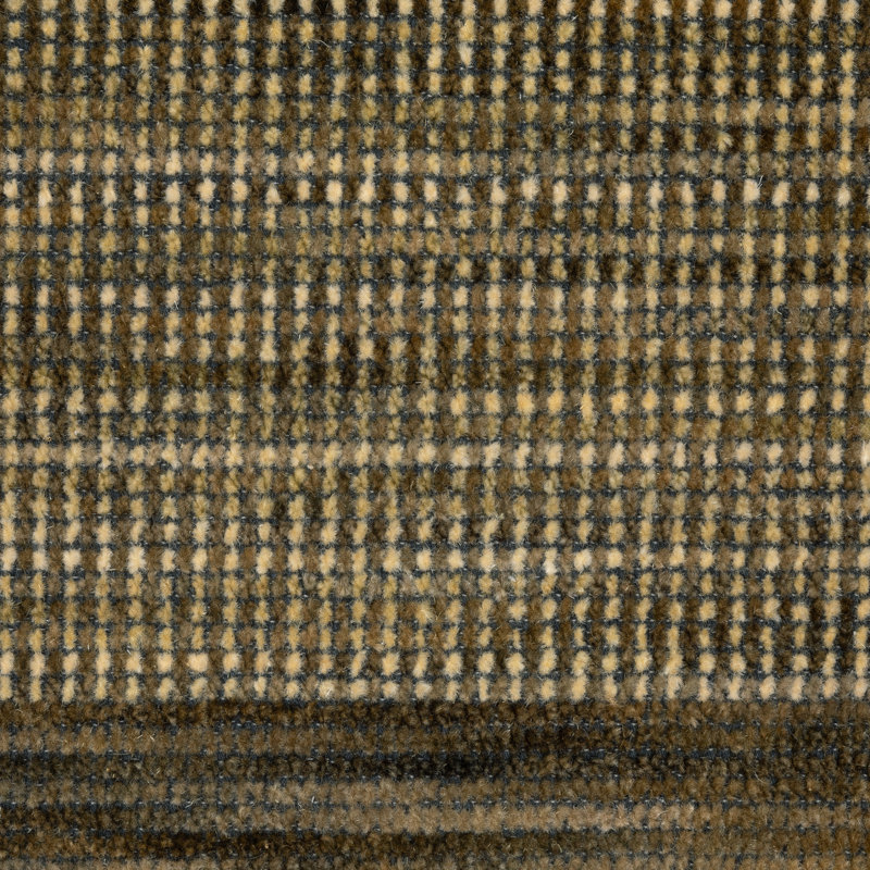 Tapis brun / brun clair en laine Weston, Brown/ Tan, Rectangle 3 pi 3 po x 5 pi