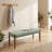 42'' W Modern Upholstered chenille Bench-1975632048-1965452854