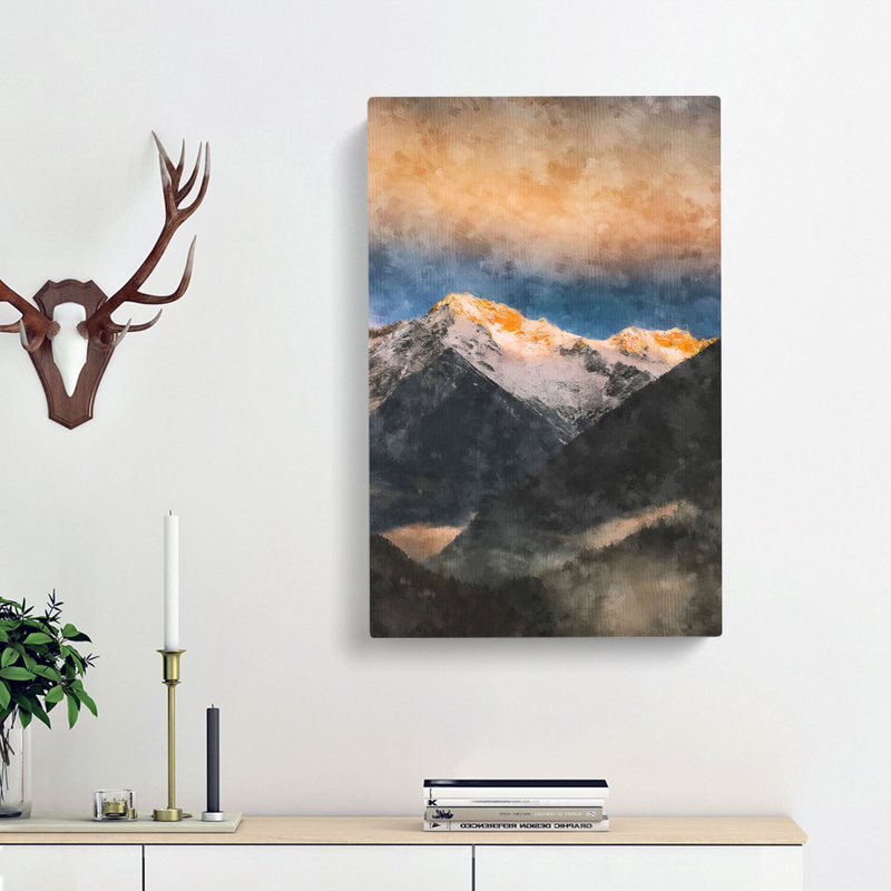 Schwartzenstein Summit In Italy - Wrapped Canvas, 60cm H x 40cm W x 3cm D