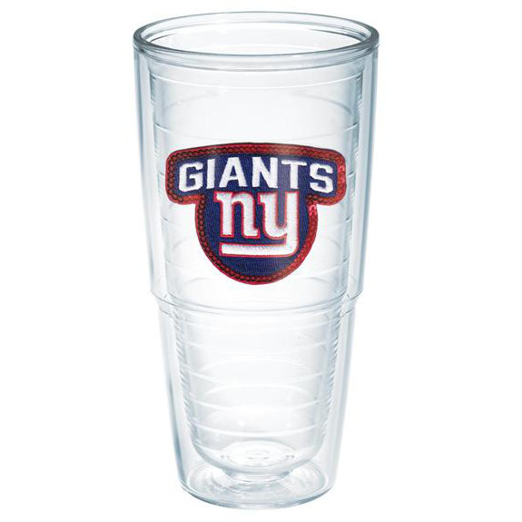 NFL Sequins Tumbler, New York Giants, 24 oz, Non