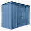 Classic Steel Storage Shed, 8X4, Blue Grey-67124300