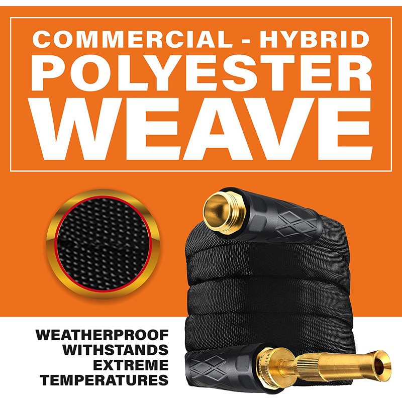 Pro Bionic Flex 50ft Garden Hose, 25ft