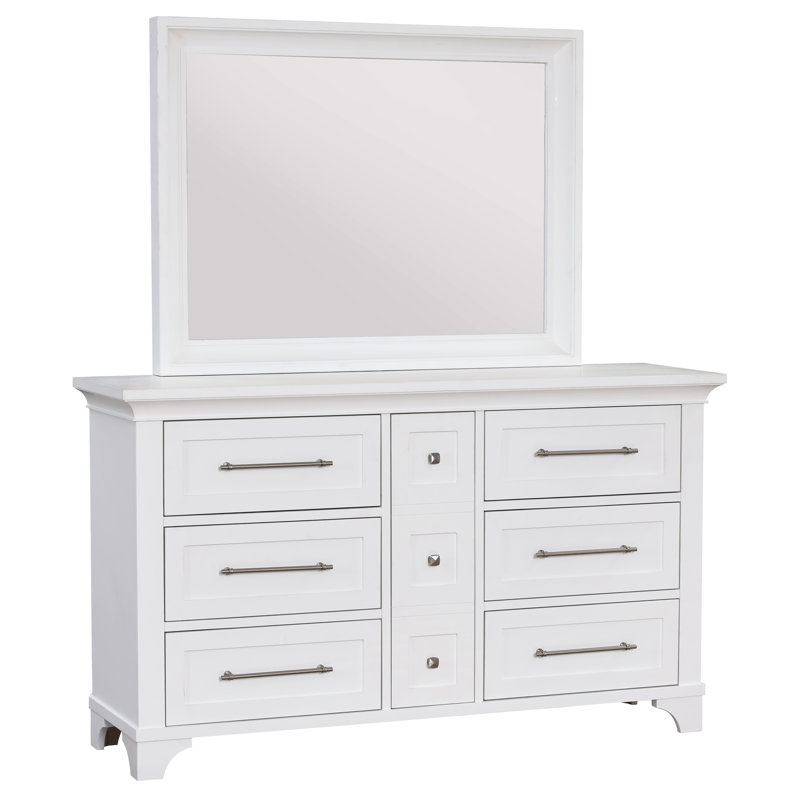 Dresser Vertical Drawer With Mirror