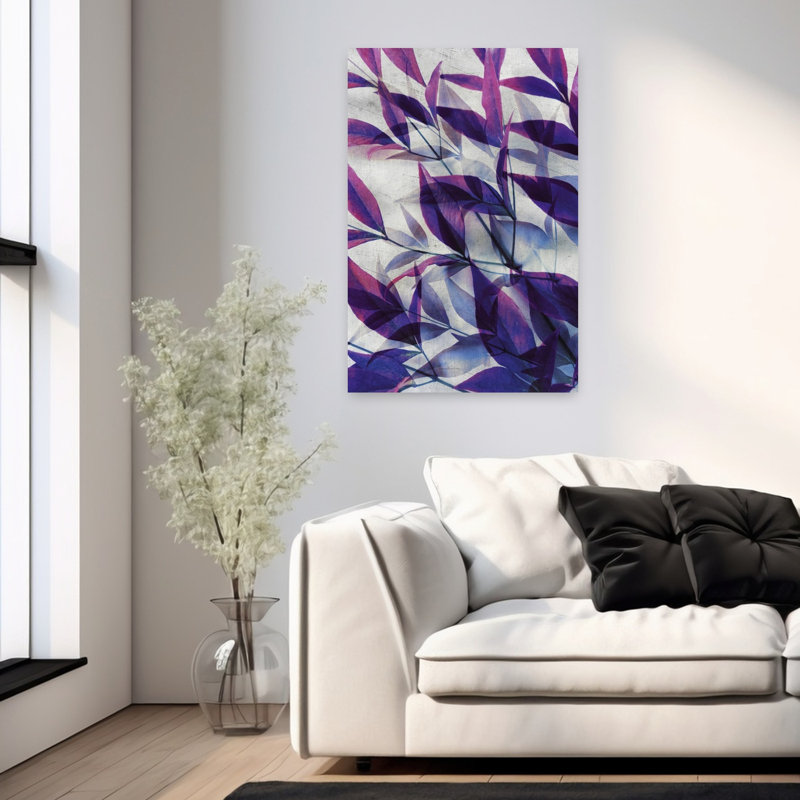 Art contemporain, paysage contemporain, H 36 po x l 24 po