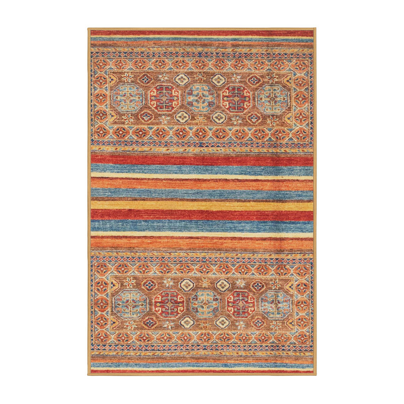 Abstract Indoor Rug, Square 8'