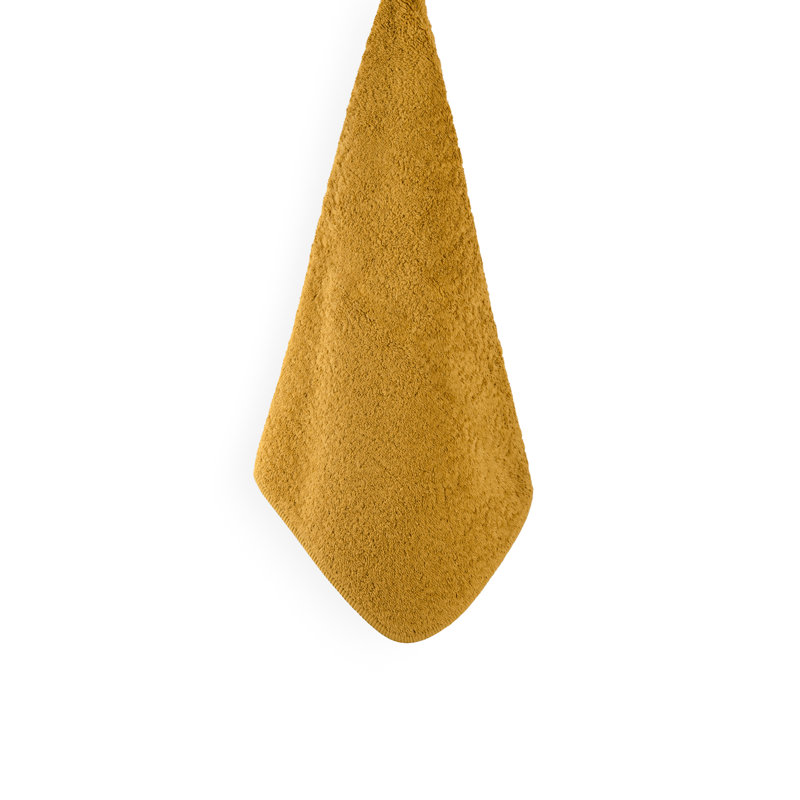 Long Double Loop Hand Towel, 18" W x 30" L, Camel