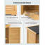 Abri de jardin vertical en bois massif de 1,58 m de hauteur-82396208
