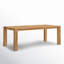 Dublin 82.5" Solid Oak Dining Table-1207105172