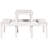 Coshocton Rectangular 110Cm L Outdoor Picnic Bench-115846085