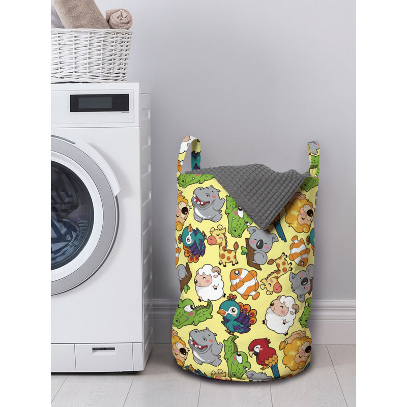 Fabric Laundry Bag with Handles