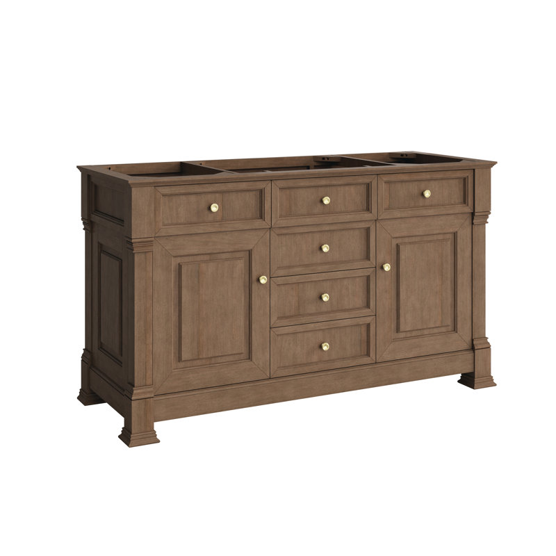 Brookfield Vanity, Pecan, Widespread, Tajnar Eclos