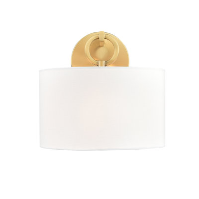 Karnesia 9.6" Tall Steel Armed Sconce