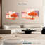 Harnek, paysage d'automne rouge-108902972