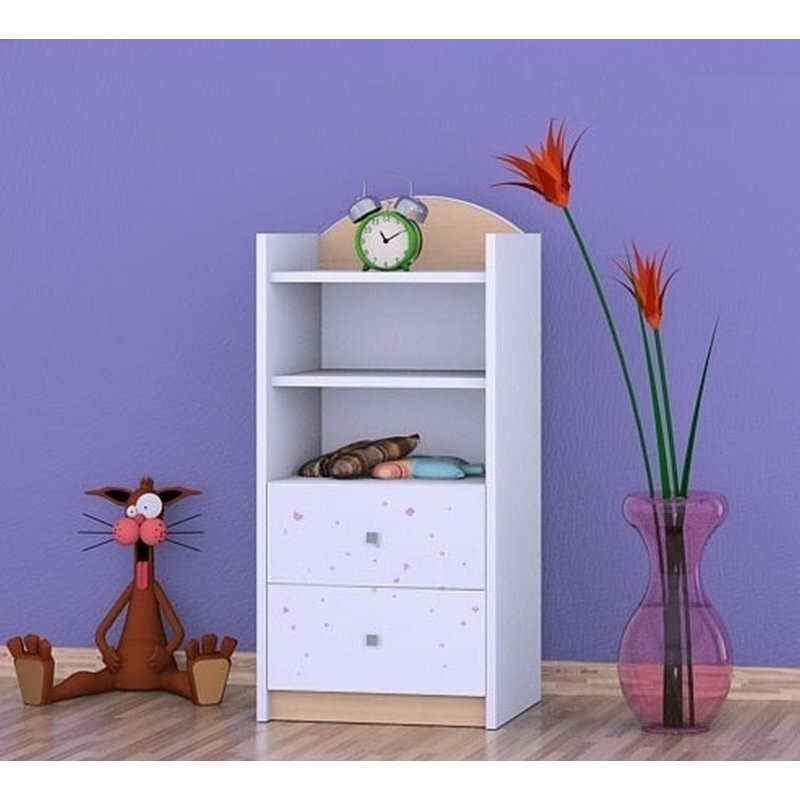 Nadia 96cm H Kids Cube, Bright Pear, 92cm H x 45cm W x 34cm D