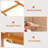 Bamboo Sofa Table End Table Bedside Table With Storage Bag