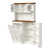 Blanc / brun est en rupture de stock