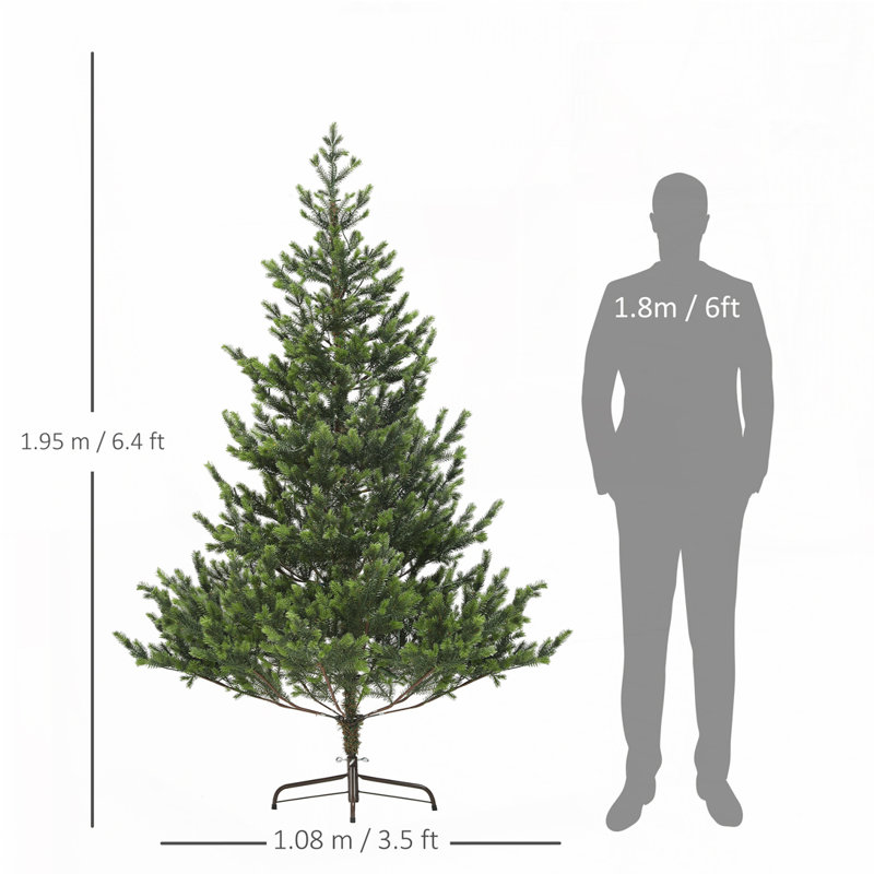 Arbre de Noël artificiel 6 pi, 6'
