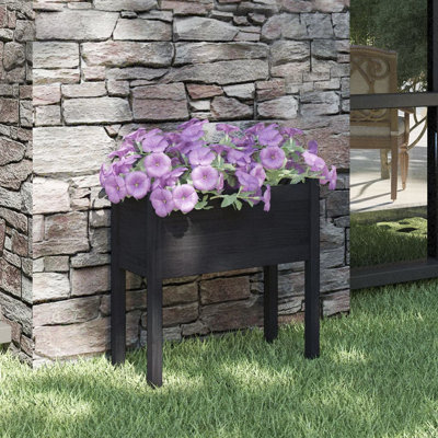 Wood Pot Planter