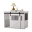 Hueramo Iron Dog House with 2 Doors