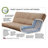 Stratford 86" Queen Futon and Mattress with Drawer set-2019212150-2013303668-2107483639