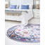 Tapis ivoire à motif floral-821786789