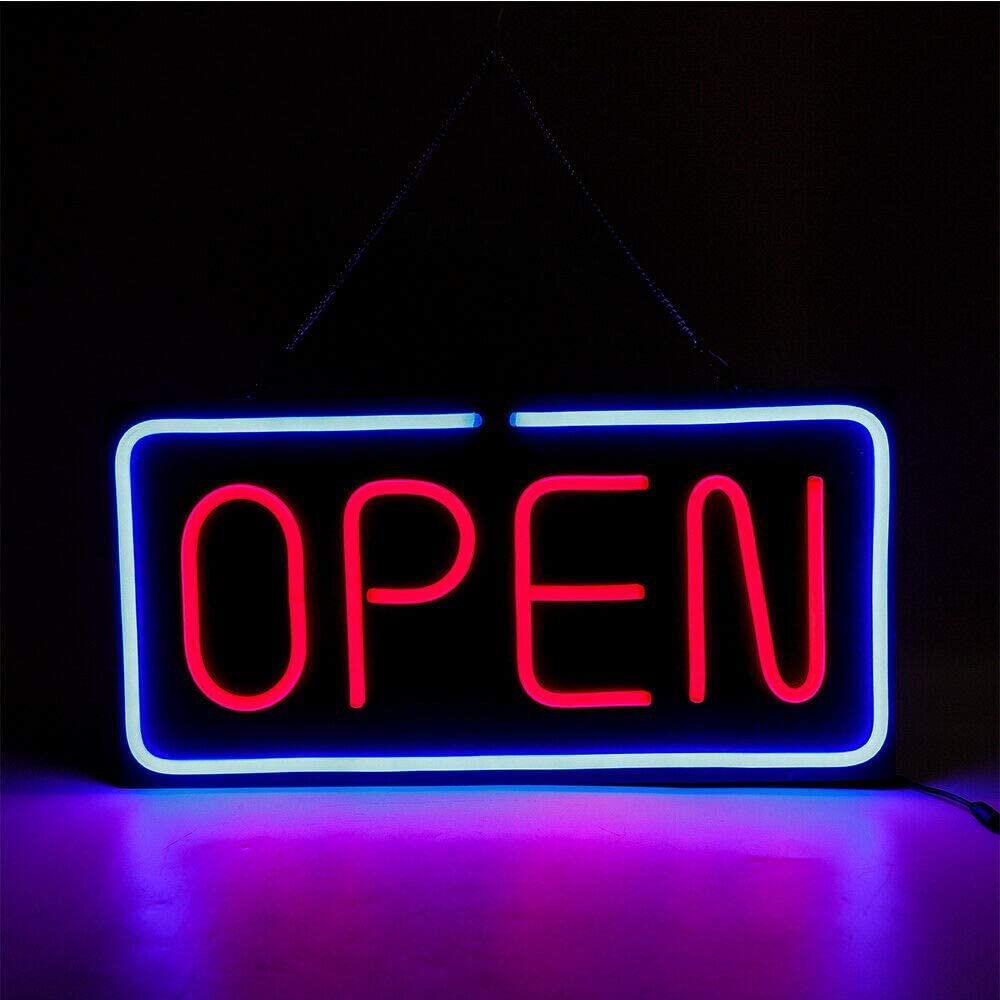 FRONG Neon Horizontal LED Open Sign (W24