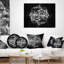 Coussin lombaire floral fractal explosion-30059269